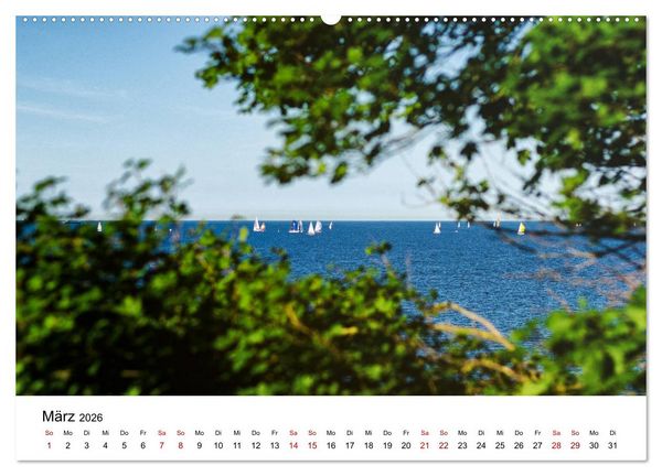 Produktbild: Schleswig-Holstein in 365 Farben (hochwertiger Premium Wandkalender 2026 DIN A2 quer), Kunstdruck in Hochglanz