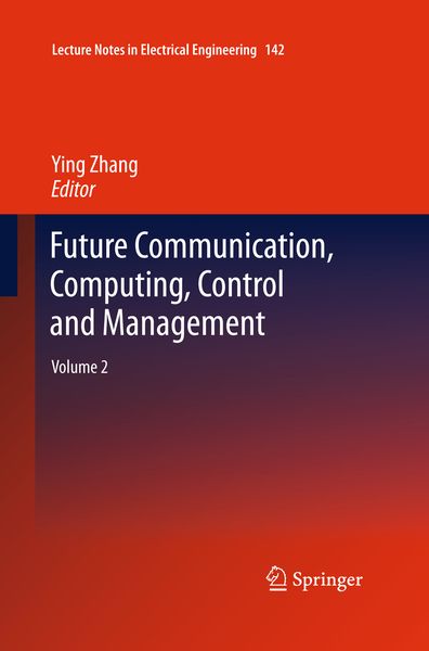 Produktbild: Future Communication, Computing, Control and Management