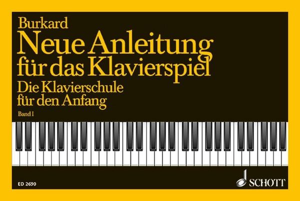 Produktbild: Neue Anleitung f&uuml;r das Klavierspiel