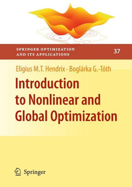 Produktbild: Introduction to Nonlinear and Global Optimization