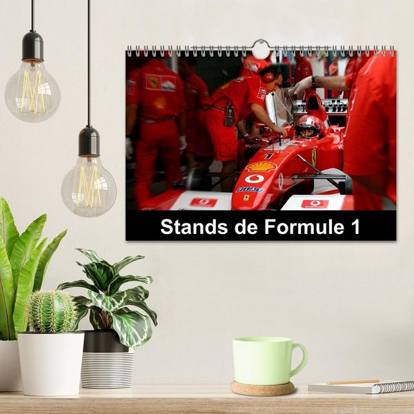 Produktbild: Stands de Formule 1 (Calendrier mural 2026 DIN A4 vertical), CALVENDO calendrier mensuel
