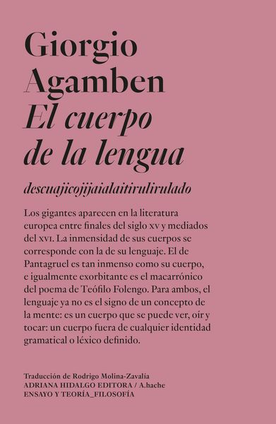 Produktbild: El cuerpo de la lengua
