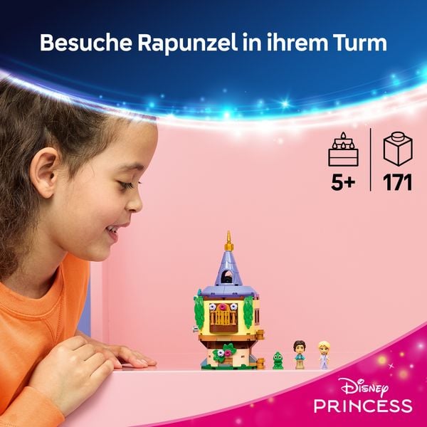 Produktbild: LEGO ǀ Disney Princess 43294 Rapunzels Mini-Turm, Bauspielzeug, Spielset f&uuml;r Kinder ab 5 Jahren