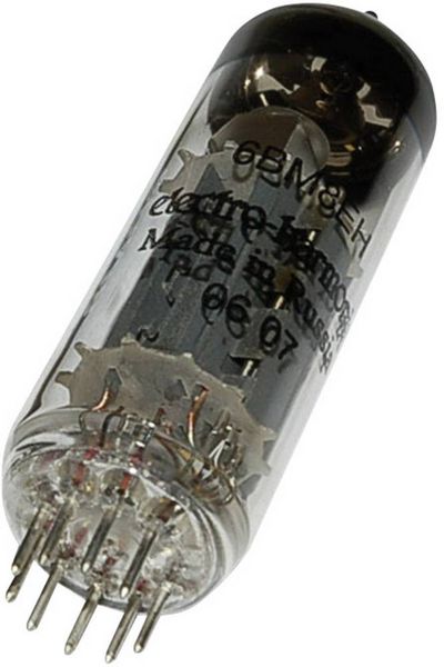Produktbild: BTB Vertrieb ECL 82 = 6 BM 8 Elektronenr&ouml;hre Triode-Pentode 100 V, 170 V 3.5 mA, 41 mA Polzahl: 9 Sockel: Noval Inhalt 1 St.