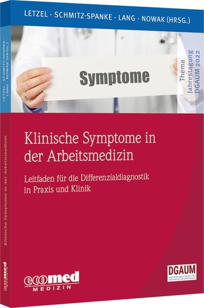 Produktbild: Klinische Symptome in der Arbeitsmedizin