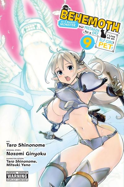 Produktbild: I'm a Behemoth, an S-Ranked Monster, but Mistaken for a Cat, I Live as an Elf Girl's Pet, Vol. 9 (manga)