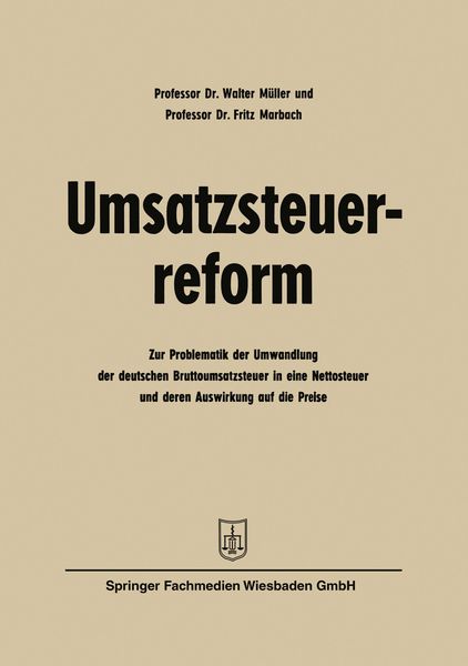 Produktbild: Umsatzsteuerreform