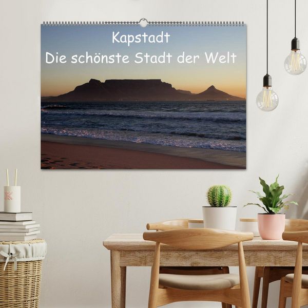 Produktbild: Kapstadt - Die sch&ouml;nste Stadt der Welt (Wandkalender 2026 DIN A2 quer), CALVENDO Monatskalender