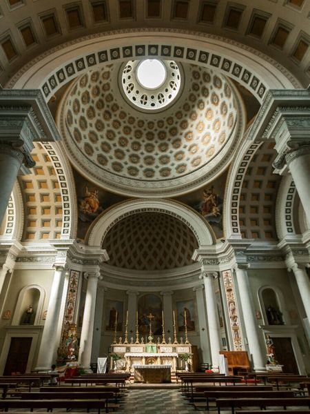Produktbild: CALVENDO Puzzle Castiglione del Lago - Chiesa di Santa Maria Maddalena | 1000 Teile Lege-Gr&ouml;&szlig;e 64x48cm Foto-Puzzle f&uuml;r gl&uuml;ckliche Stunden