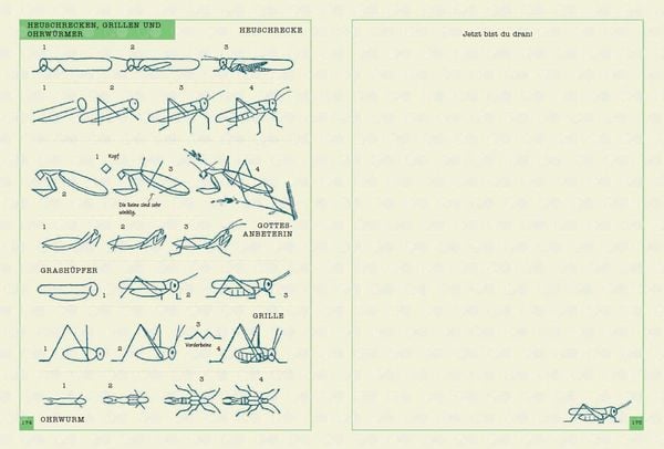 Produktbild: Ganz einfach Tiere zeichnen. &Uuml;ber 150 Motive mit vielen Varianten Schritt f&uuml;r Schritt. Mit Leerseiten zum &Uuml;ben