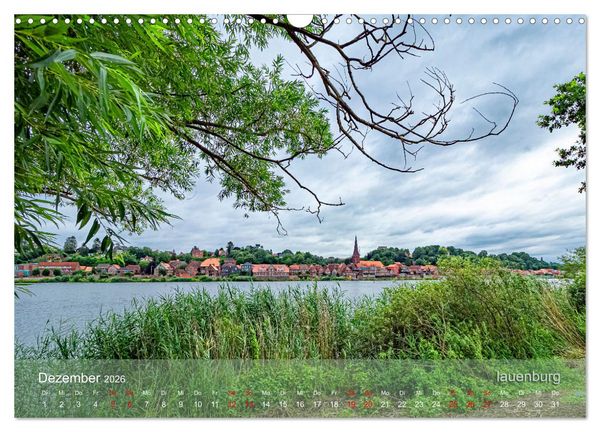Produktbild: der elbestrom urbanes (Wandkalender 2026 DIN A3 quer), CALVENDO Monatskalender