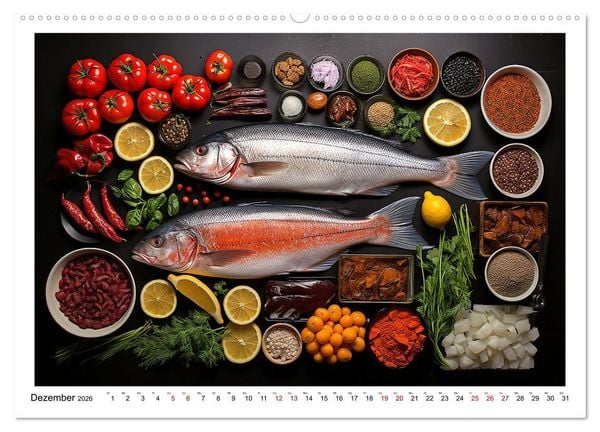 Produktbild: Ordentlich Low Carb (Wandkalender 2026 DIN A2 quer), CALVENDO Monatskalender