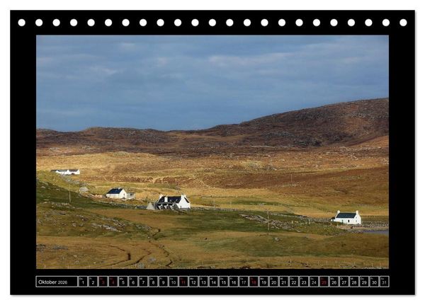 Produktbild: Schottlands wilder Westen (Tischkalender 2026 DIN A5 quer), CALVENDO Monatskalender