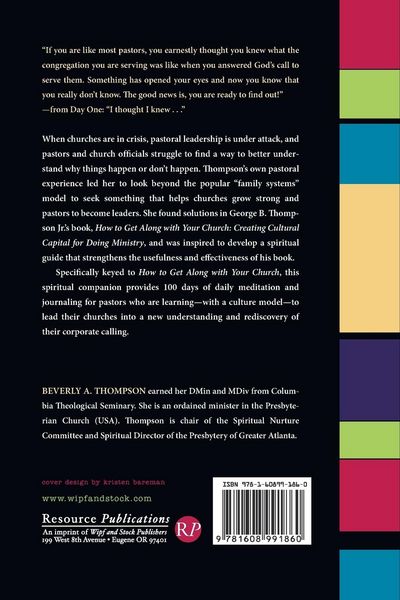 Produktbild: A Spiritual Companion to How to Get Along with Your Church