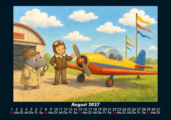 Produktbild: Sashito entdeckt Traumberufe 2027 Fotokalender DIN A5