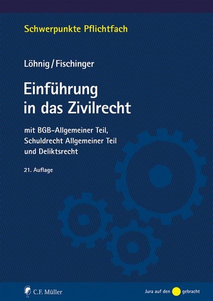 Produktbild: Einführung in das Zivilrecht