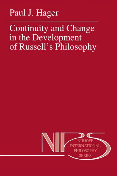 Produktbild: Continuity and Change in the Development of Russell&rsquo;s Philosophy