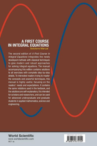 Produktbild: First Course Inte Sol Mnl(2nd Ed)