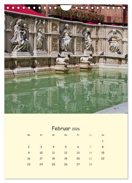Produktbild: Siena - Impressionen (Wandkalender 2026 DIN A4 hoch), CALVENDO Monatskalender