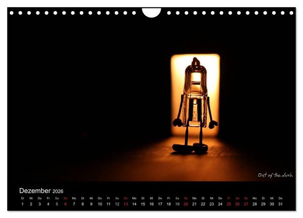 Produktbild: Bernie Blitz - Eine Birne sucht Erleuchtung (Wandkalender 2026 DIN A4 quer), CALVENDO Monatskalender