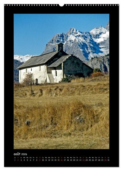 Produktbild: La vall&eacute;e de la Clar&eacute;e Hautes-Alpes (Calendrier mural 2026 DIN A2 horizontal) calendrier de bureau