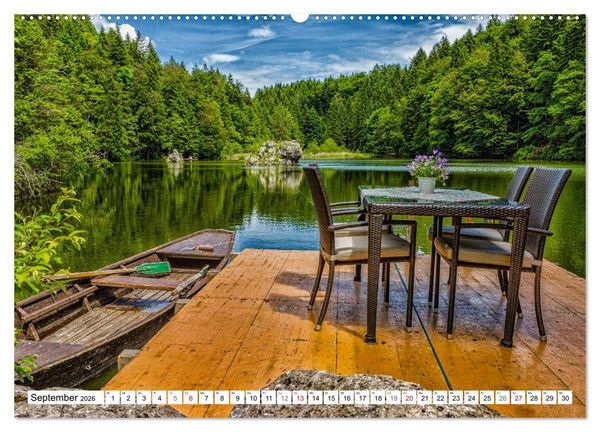 Produktbild: Tiroler Geschichten - Zwischen Innsbruck, Bergen und stillen Seen (hochwertiger Premium Wandkalender 2026 DIN A2 quer), Kunstdruck in Hochglanz