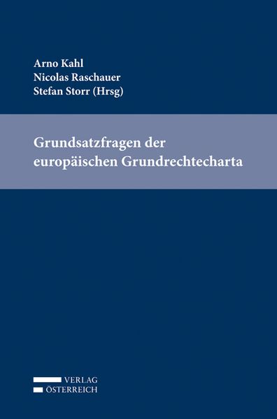 Produktbild: Grundsatzfragen der europ&auml;ischen Grundrechtecharta
