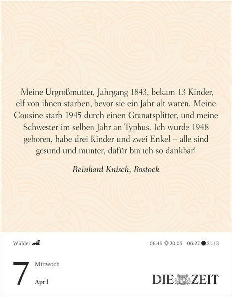 Produktbild: Was mein Leben reicher macht Tagesabrei&szlig;kalender 2027 - Gl&uuml;cksmomente f&uuml;r jeden Tag