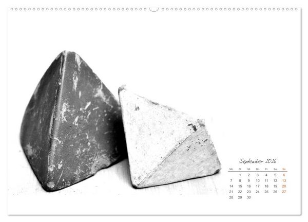 Produktbild: Gef&uuml;hle in Ton geformt - Intuitives plastisches Gestalten mit Tonerde (hochwertiger Premium Wandkalender 2026 DIN A2 quer), Kunstdruck in Hochglanz
