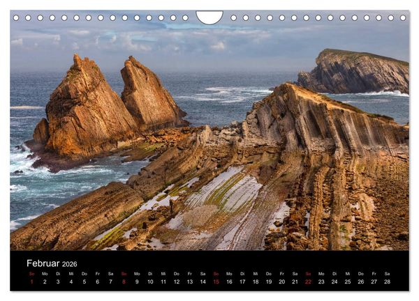 Produktbild: Wildes Nordspanien (Wandkalender 2026 DIN A4 quer), CALVENDO Monatskalender