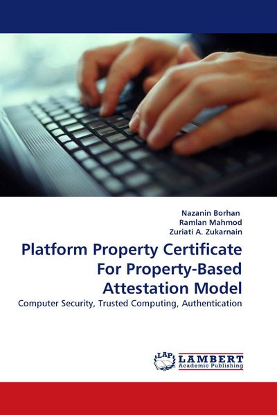 Produktbild: Platform Property Certificate For Property-Based Attestation Model