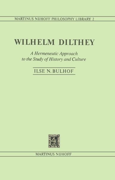 Produktbild: Wilhelm Dilthey