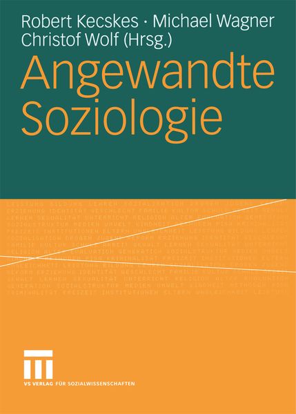 Produktbild: Angewandte Soziologie