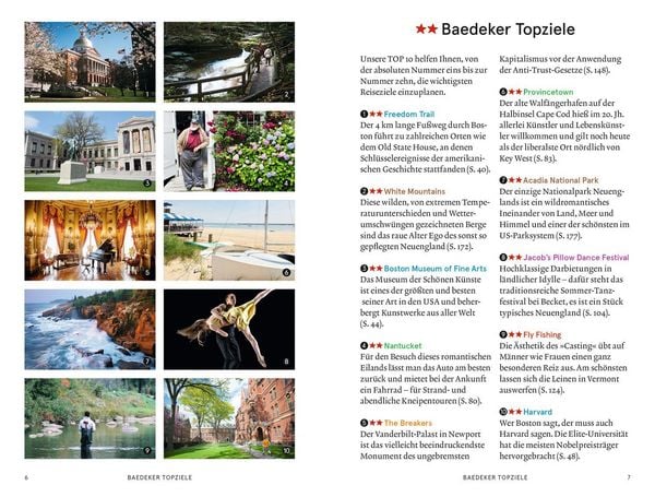 Produktbild: Baedeker SMART Reisef&uuml;hrer Boston, Neuengland