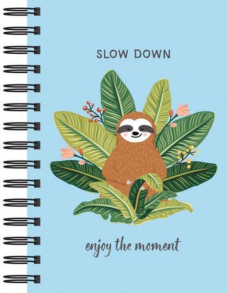 Produktbild: Sloth Journal - Slow Down: Enjoy the Moment (Journal / Notebook / Diary)