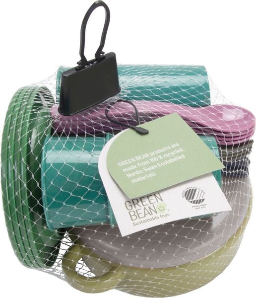 Produktbild: Dantoy Green Bean Essservice im Netz, 22 Teile