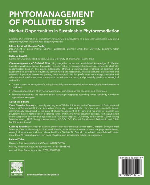 Produktbild: Phytomanagement of Polluted Sites