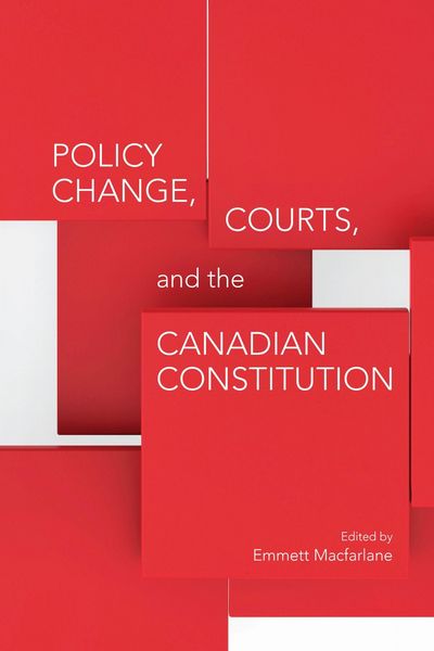 Produktbild: Policy Change, Courts, and the Canadian Constitution