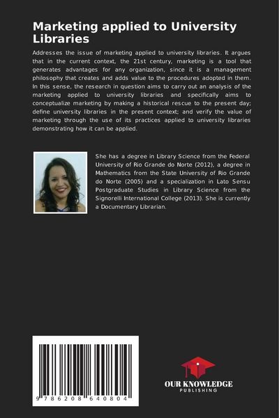 Produktbild: Marketing applied to University Libraries