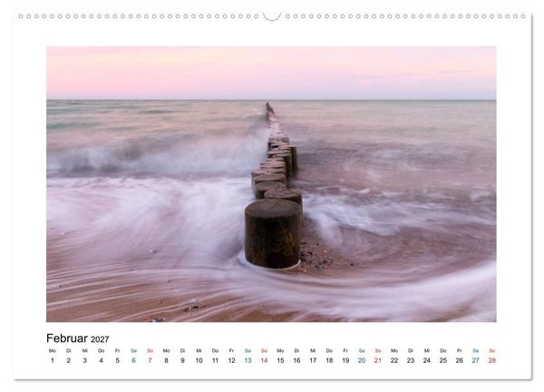 Produktbild: Mehr vom Meer: Sehnsuchtskalender f&uuml;r Ostseeliebhaber (Wandkalender 2027 DIN A2 quer), CALVENDO Monatskalender