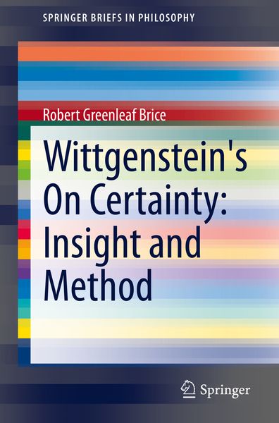 Produktbild: Wittgenstein's On Certainty: Insight and Method