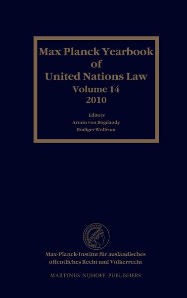 Produktbild: Max Planck Yearbook of United Nations Law, Volume 14 (2010)