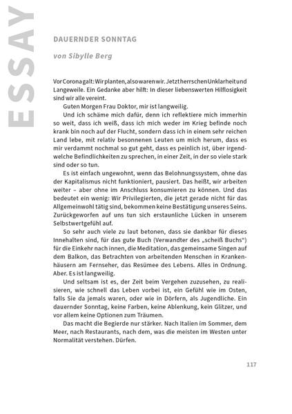 Produktbild: TAGE WIE DIESE In Zeiten des Abstands