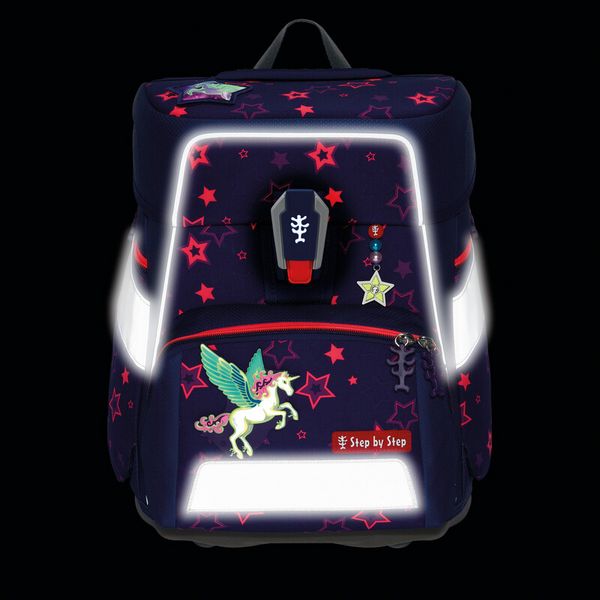 Produktbild: STEP BY STEP&reg; Schulrucksack-Set Space Shine 5teilig Special Edition, Pegasus Night Nuala