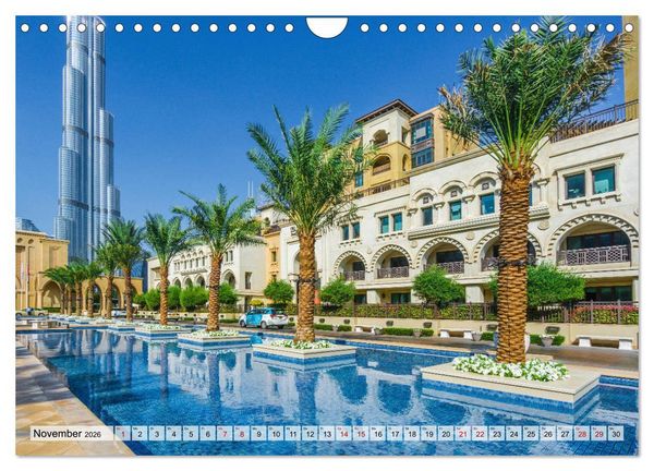 Produktbild: Dubai - Traumstadt der Scheichs (Wandkalender 2026 DIN A4 quer), CALVENDO Monatskalender