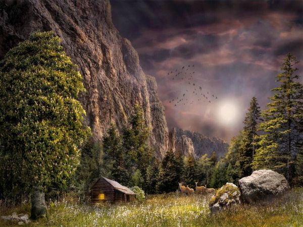 Produktbild: CALVENDO Puzzle Ein Motiv aus dem Kalender Magische Stille | 1000 Teile Lege-Gr&ouml;&szlig;e 64x48cm Foto-Puzzle f&uuml;r gl&uuml;ckliche Stunden