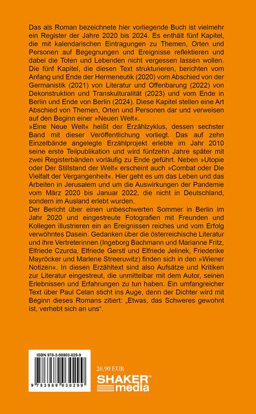 Produktbild: UTOPIE oder Der Stillstand der Welt