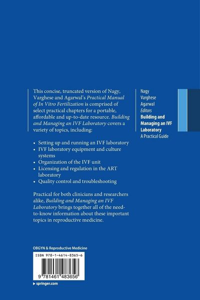 Produktbild: Building and Managing an IVF Laboratory