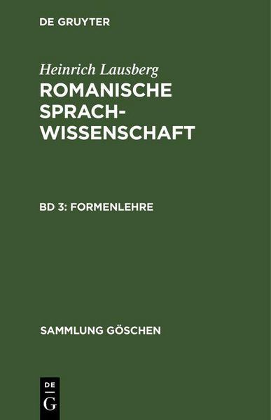 Produktbild: Formenlehre
