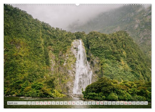 Produktbild: Neuseeland - Am Ende der Welt (Wandkalender 2026 DIN A2 quer), CALVENDO Monatskalender